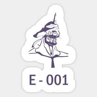 Eva Unit 001 Sticker